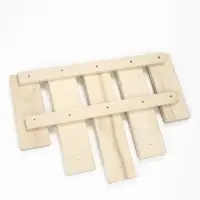 Полка-вешалка для бани и сауны, 55&times;27&times;39 см, деревянная, 5 крючков