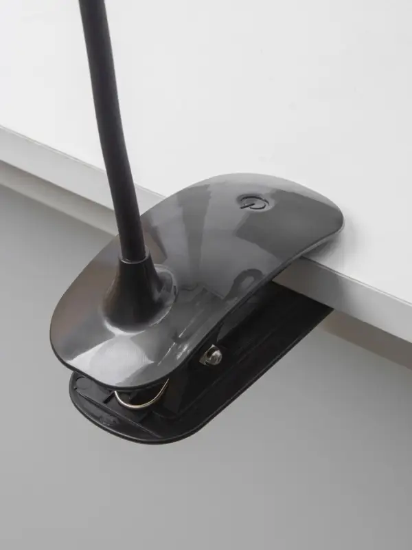 Светодиодный настольный светильник, 5Вт, 3000-6000К, 350 Лм, 13,5x7x38 см, чёрный