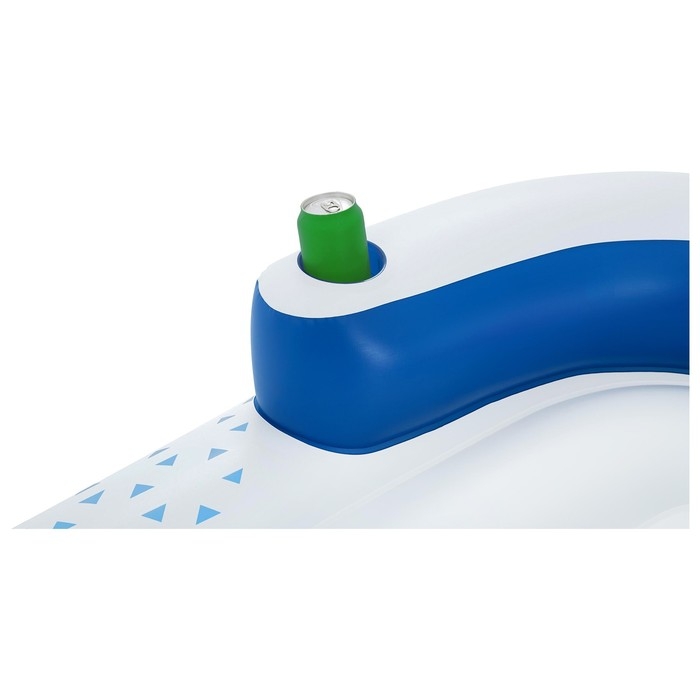 Шезлонг надувной для плавания, 191 х 107 см, 43533 Шезлонг надувной для плавания, 191 х 107 см, 43533