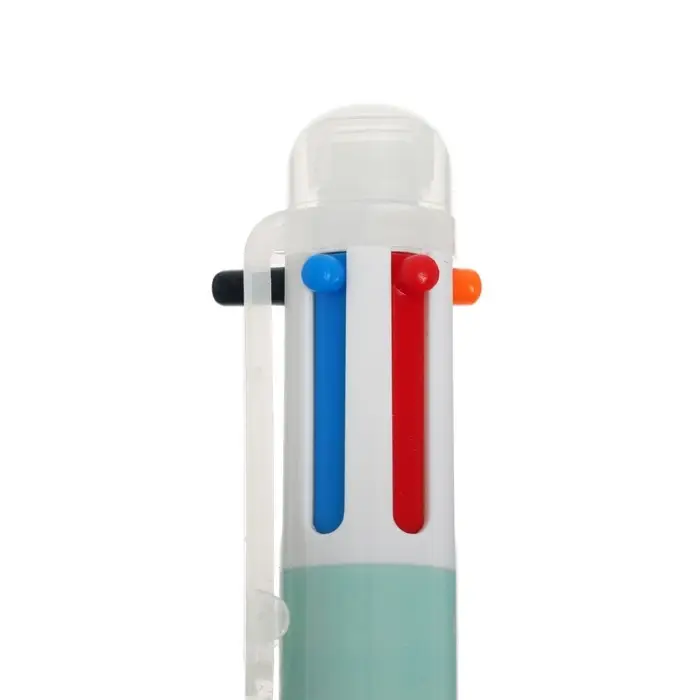 Ручка шариковая автоматическая «Облачко», 6 цветов, МИКС (штрихкод на штуке)