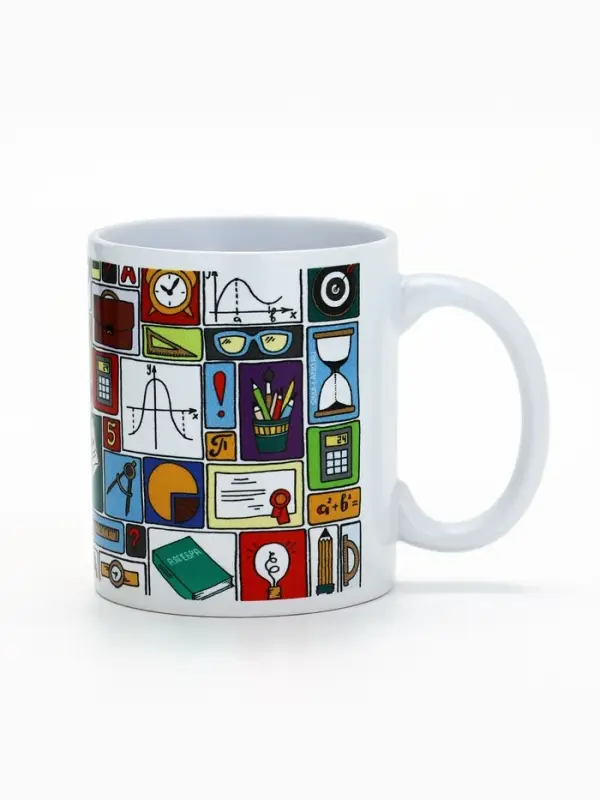 Кружка чайная керамическая &laquo;Лучший учитель&raquo;, 320 мл