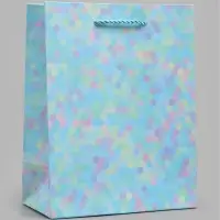 Пакет подарочный ламинированный "Лабиринт", S 18 x 23 х 10 см