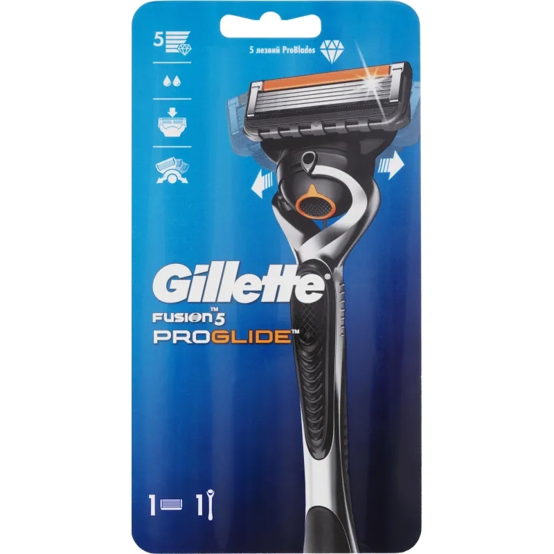 Бритва с 1 смен.кассетой GILLETTE Fusion ProGlide Flexball 7702018388707
