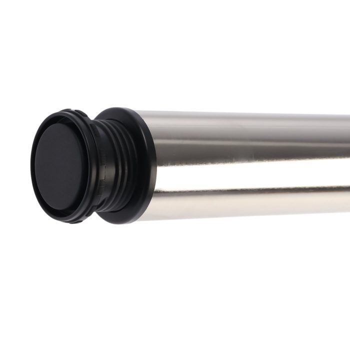 Опора мебельная, барная, ТУНДРА, 60х870 мм, цвет сатин никель Опора мебельная, барная, ТУНДРА, 60х870 мм, цвет сатин никель