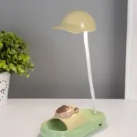 Ночник "Сланец с кепкой" 8хLED 3Вт 5V USB АКБ 3 режима 13,5х7х21 см Ночник "Сланец с кепкой" 8хLED 3Вт 5V USB АКБ 3 режима 13,5х7х21 см