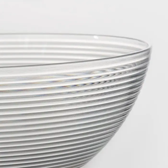 Салатник Доляна &laquo;Шарм&raquo;, d=23 см, высота 9.5 см, 2.2 л, прозрачный