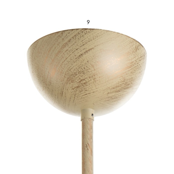 Люстра Люстра "Дэфия" 3хЕ27 40Вт золото 57х57х40 см BayerLux