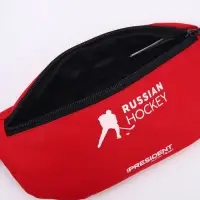 Сумка на пояс «Putin team», 32 x 8 x 15 cм, отд на молнии, красная