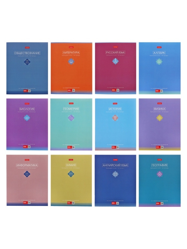 Комплект предметных тетрадей 48 листов, 12 предметов Hatber «Трогательная пастель», обложка мелованный картон, Soft-touch, с интерактивным справочник... Комплект предметных тетрадей 48 листов, 12 предметов Hatber «Трогательная пастель», обложка мелованный картон, Soft-touch, с интерактивным справочник...