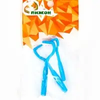 Набор выкручивателей для клещей, 3 размера, пластик, голубой