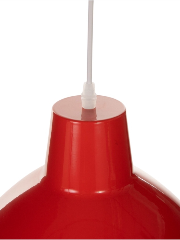 Светильник Richard 1х40Вт Е27 пр-1м красный 32,5х32,5х27см