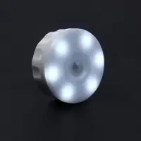 Светильник мебельный светодиодный с датчиком движения, 6 LED, 4 Вт, 6500К, свечение холодное белое