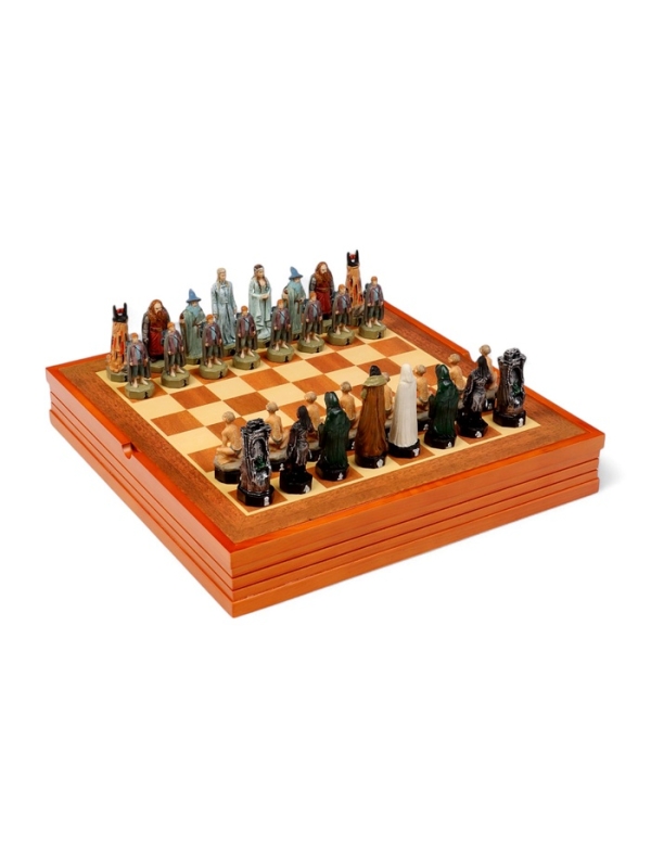 Шахматы  Шахматы "Фэнтези", настольная игра 36 х 36 см, король 7.7 х 2.3 см, пешка 6.1 х 2.3 см