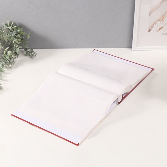 Фотоальбом на 800 фото 10х15 см Фотоальбом на 800 фото 10х15 см "Роза и перьевая ручка" в коробке 5,5х30,5х33,5 см