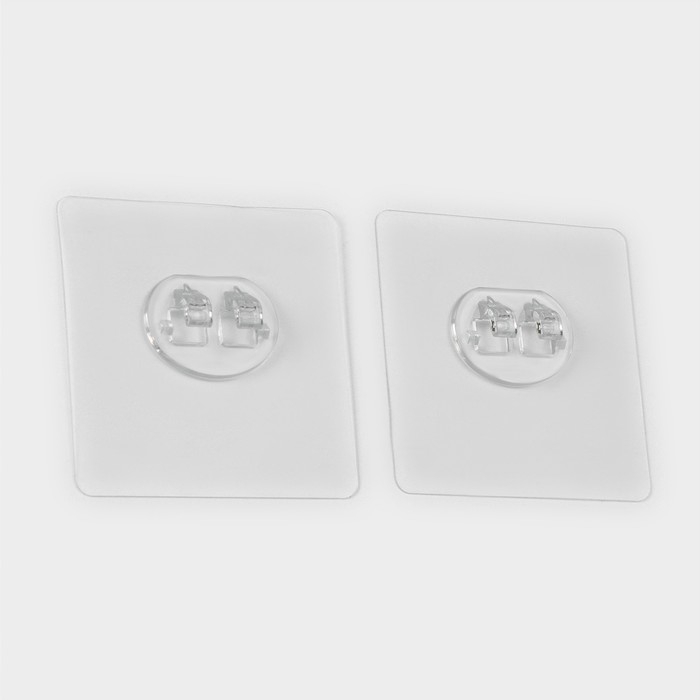 Корзина на липучках Доляна, 28,5×12×11,5 см, цвет белый Корзина на липучках Доляна, 28,5×12×11,5 см, цвет белый