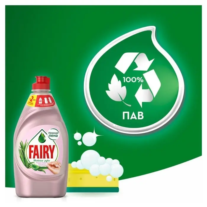 Средство для мытья посуды Fairy &laquo;Жасмин и алоэ вера&raquo;, 900 мл