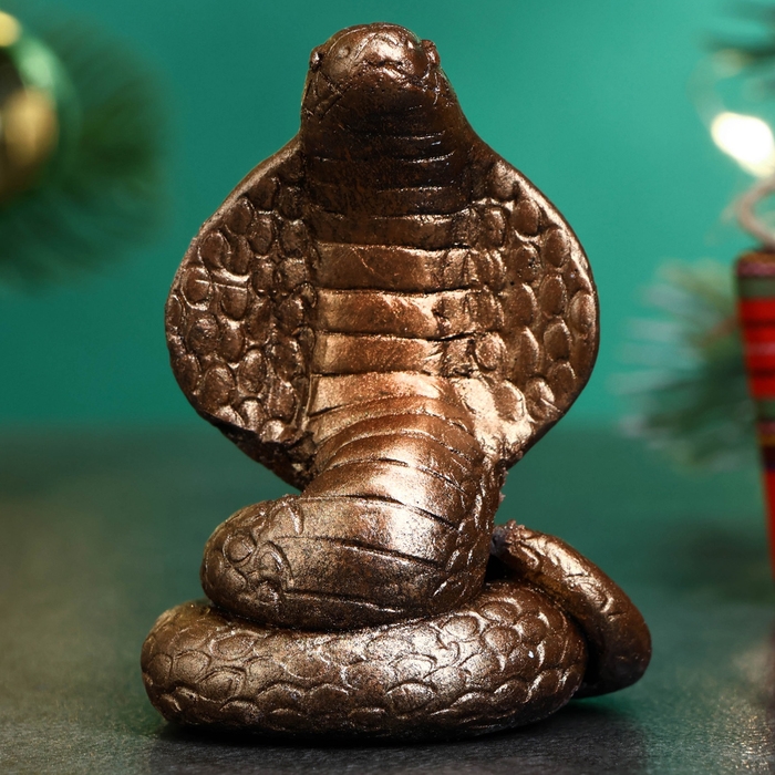 Фигура Фигура "Змея Гидра" бронза, 5х5см