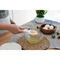 Сепаратор для яиц Доляна, 13×6×2 см, цвет белый