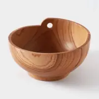 Миска, 15&times;15&times;7 см, тиковое дерево