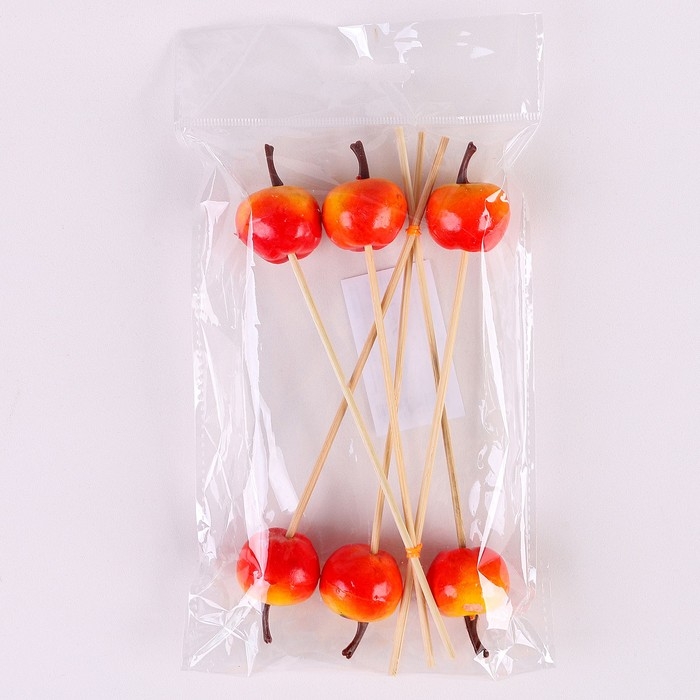 Шпажки «Наливные яблочки», в наборе 6 шт. Шпажки «Наливные яблочки», в наборе 6 шт.