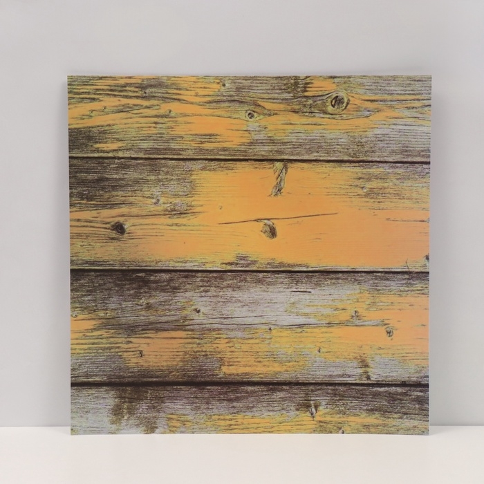 Фотофон двусторонний картон плотность 350 гр Фотофон двусторонний картон плотность 350 гр "Доски" 50х50 см