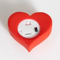 Ночник "Большое сердце" 2Вт LED красный 3,5х6,5х6см Ночник "Большое сердце" 2Вт LED красный 3,5х6,5х6см