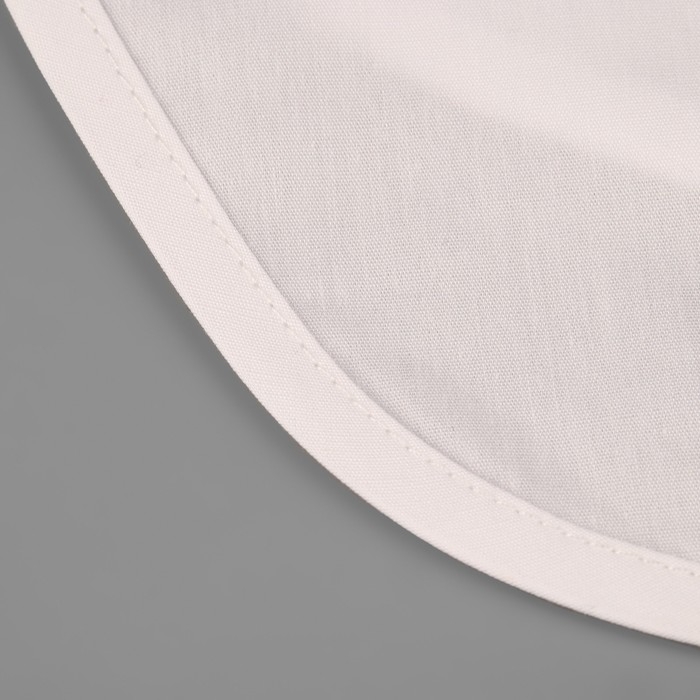 Воротник ложный, диаметр горловины = 42 см, 31,5 × 20,5 см, цвет белый Воротник ложный, диаметр горловины = 42 см, 31,5 × 20,5 см, цвет белый