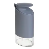 VETTA Дозатор для жидкого мыла, акрил, 18x10x6 см, 330 мл, серый