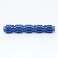 Игрушка жевательная для собак "Палка с шипами", TPR, 18 см, синяя