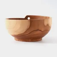 Салатник, 20&times;20&times;9 см, тиковое дерево