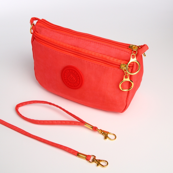 Сумка женская кросс-боди на молнии, цвет розовый Сумка женская кросс-боди на молнии, цвет розовый