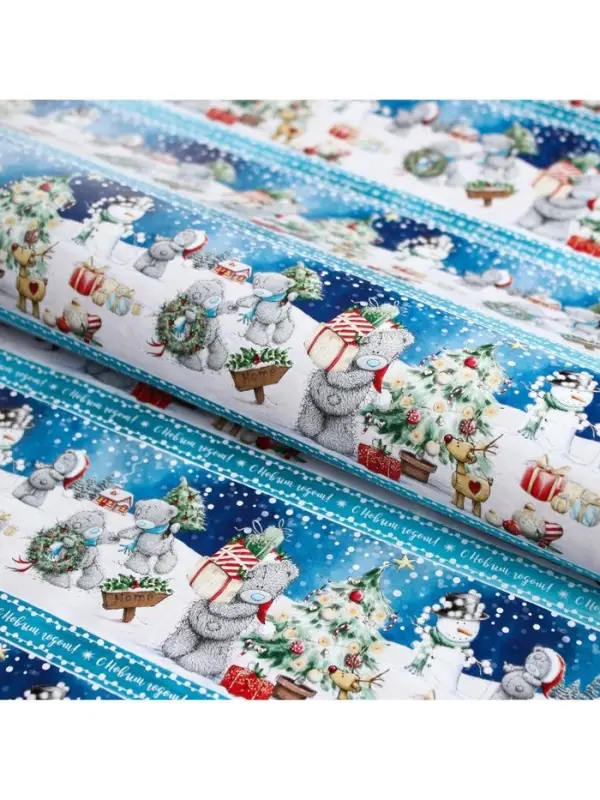 Бумага упаковочная глянцевая «С Новым Годом!», Me To You, 70 х 100 см