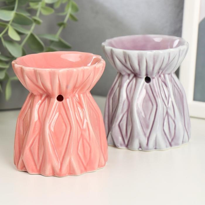 Аромалампа керамика Аромалампа керамика "Кора" МИКС 8,7х7,8х7,8 см