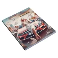 Ежедневник недатированный на склейке А5, 80 листов, мягкая обложка "Бизнес-леди"