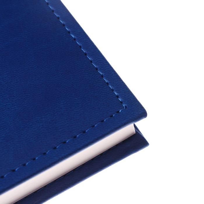 Ежедневник недатированный А5, 160 листов "Вивелла", обложка искусственная кожа, синий