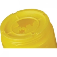 Емкость-контейнер д/сбора ост.инстр.с иглосъем.Б Жел.0,4л.ОЛДАНС