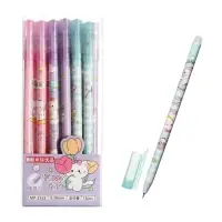 Стираемая ручка &laquo;Котик&raquo;, гелевая, синий стержень, узел 0.38 мм, МИКС