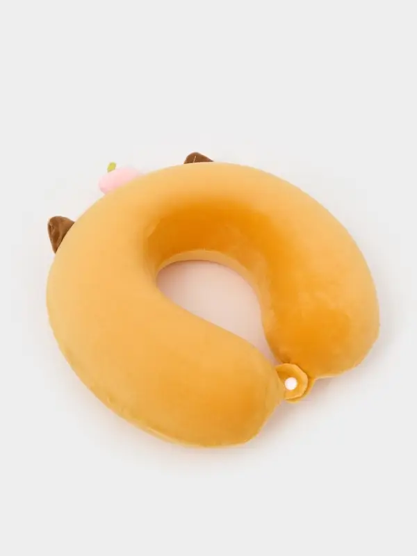 Мягкая игрушка - антистресс подголовник "Капибара"