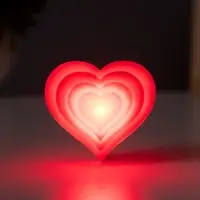 Ночник "Большое сердце" 2Вт LED красный 3,5х6,5х6см Ночник "Большое сердце" 2Вт LED красный 3,5х6,5х6см