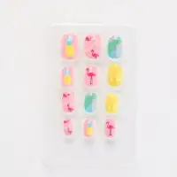 Детские накладные ногти &laquo;Яркая, стильная&raquo;, 12 шт.