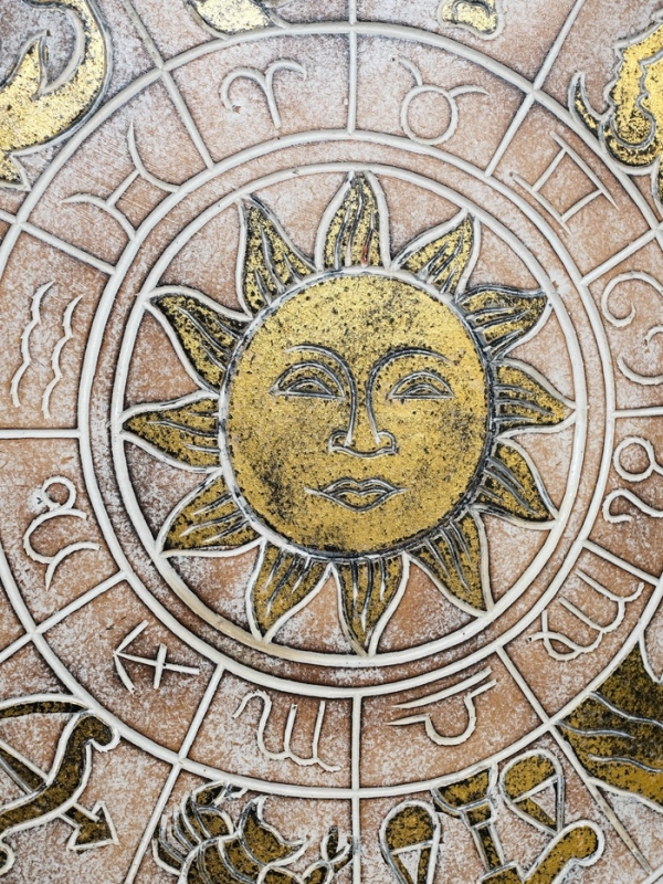 Панно резное МДФ "Гороскоп", 40х40х0,6 см