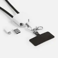 Кабель-ланьярд energyFlex Pro, черный Кабель-ланьярд energyFlex Pro, черный