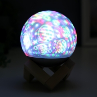 Ночник "Космос" LED USB RGB 9,5х9,5х12,5 см RISALUX