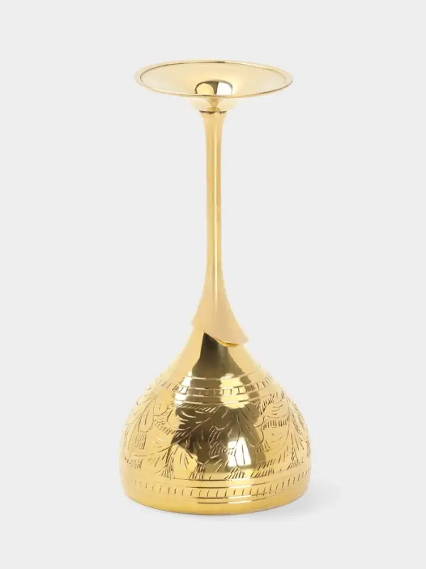 Бокал для вина, 20&times;9&times;9 &plusmn; 1 см, латунь