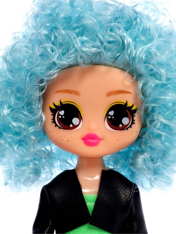 Кукла «Кудряшка Лина», голубой Кукла «Кудряшка Лина», голубой