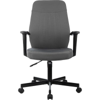 Кресло VB_EChair 224 PPU серый Neo Grey металл