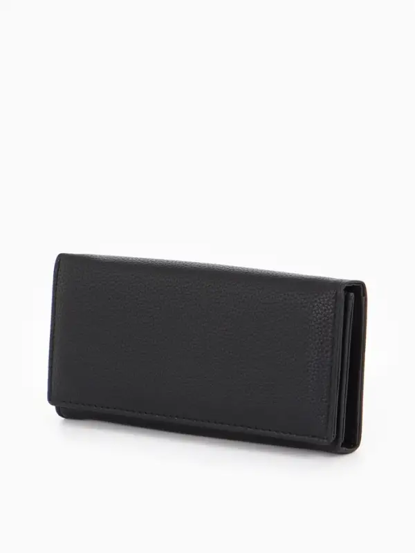 Кошелек жен 06-01-01 Июнь2522, 19*3*10 см, 3 отд+отд/молн, д/карт, д/монет, на магните черн 109097 Кошелек жен 06-01-01 Июнь2522, 19*3*10 см, 3 отд+отд/молн, д/карт, д/монет, на магните черн 109097