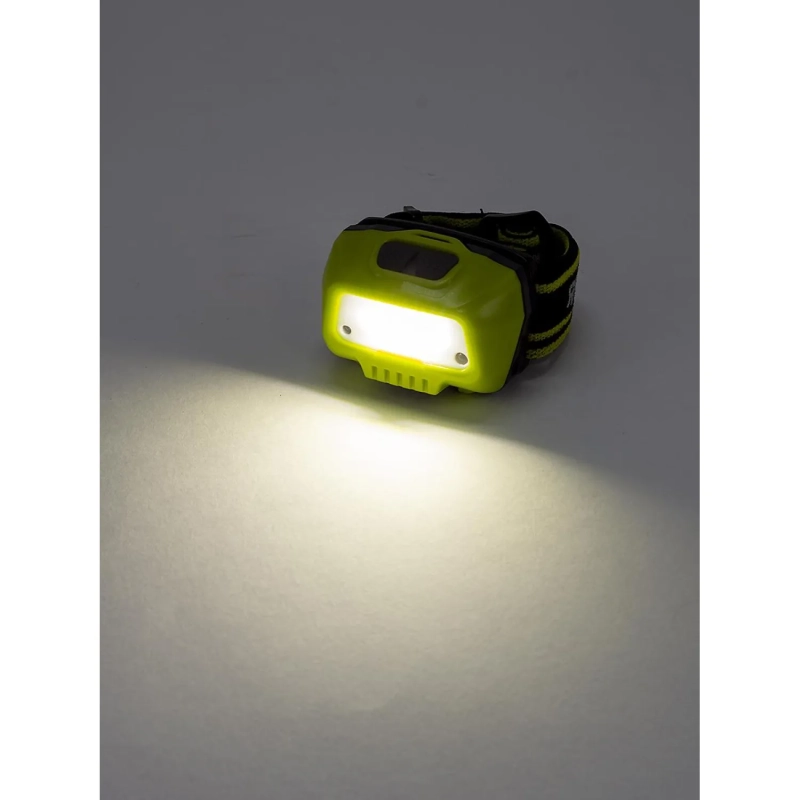 Фонарь налобный ЯРКИЙ ЛУЧ LH-300 ACCU Red COB 2реж. сенс.вкл. акк