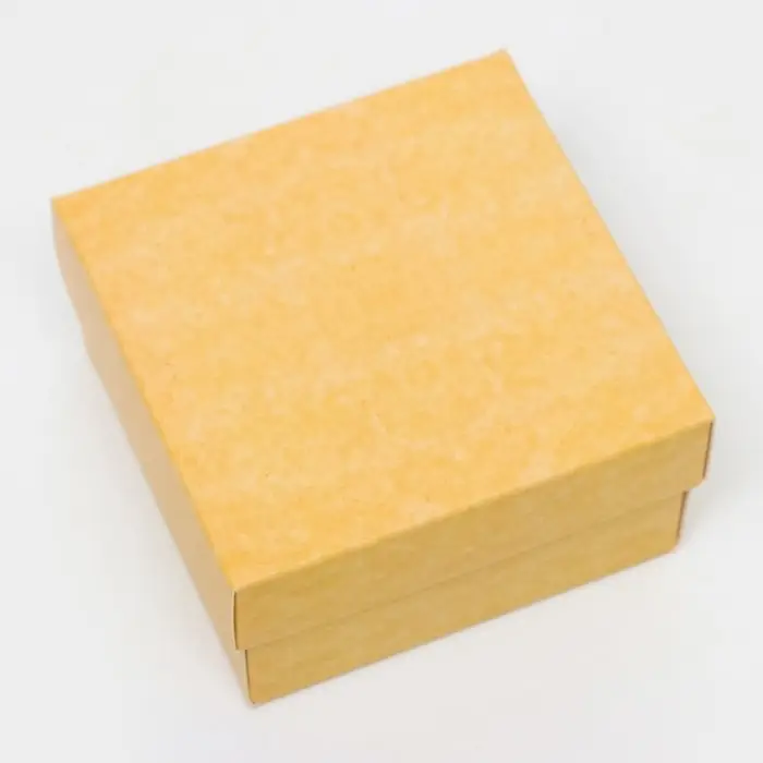 Коробка подарочная складная, упаковка, крышка - дно, крафт, 10×10×5 см Коробка подарочная складная, упаковка, крышка - дно, крафт, 10×10×5 см