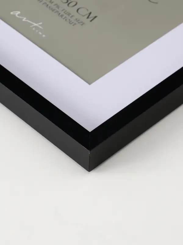 Фоторамка МДФ Фоторамка МДФ "Camila" 30х30 см, с паспарту (18х18 см), чёрный